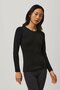 Ysabel Mora Dames Thermo Long Sleeve T-Shirt Black 70011 | 27332