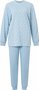 Lunatex Dames Double Jersey Pyjama Lichtblauw 12-4175 | 27075