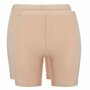 Ten Cate Women Basics Long Shorts 2-Pack Beige 32285 | 26871